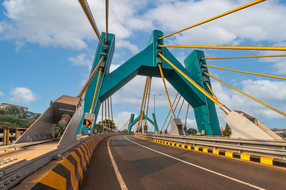 India’s First Curved Cable-Stayed Bridge - One more Milestone Achievement